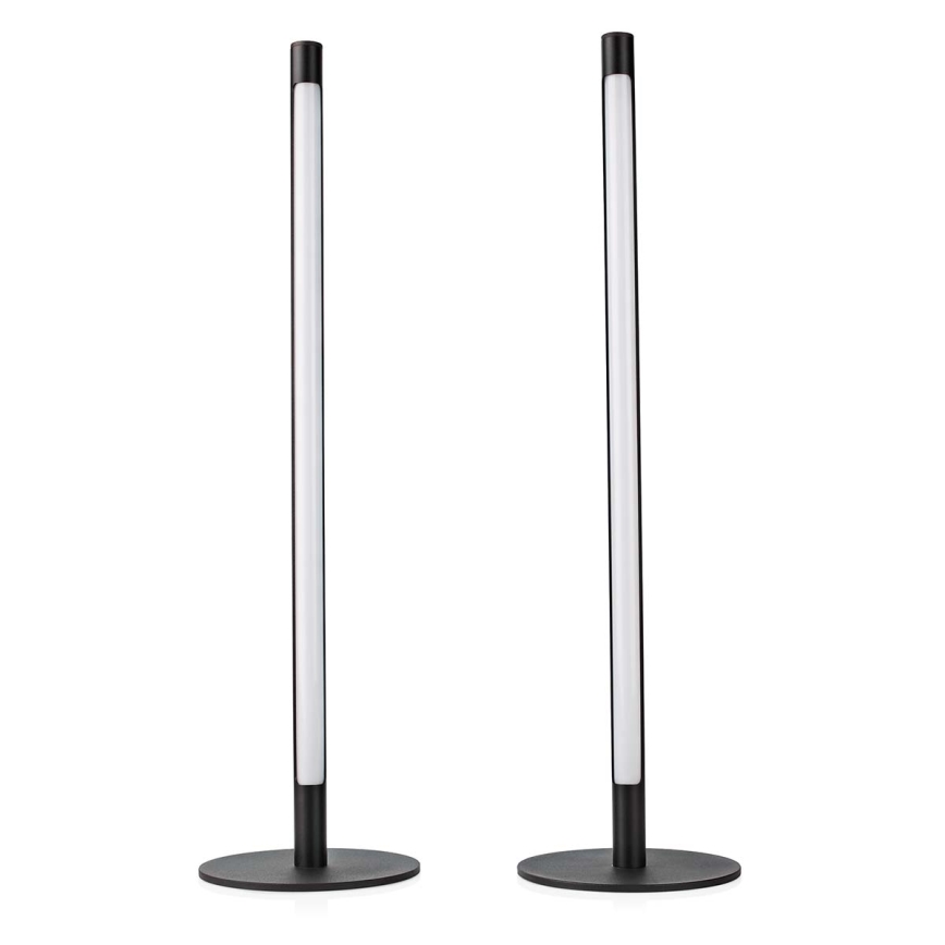 SADA 2x LED RGBIC Stmívatelná stolní lampa SmartLife LED/36W/230V 55 cm 2700-6500K Wi-Fi Tuya + dálkové ovládání