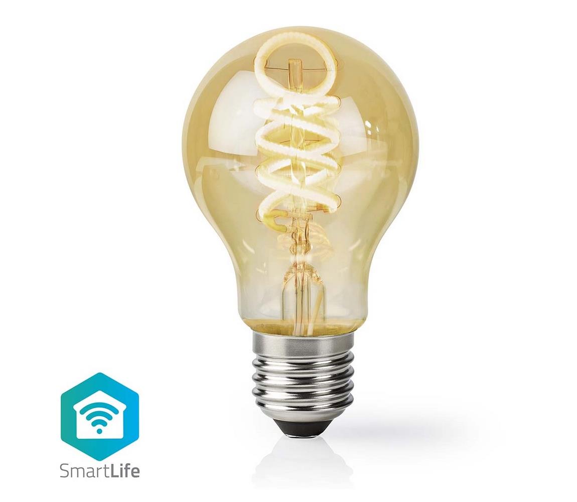 Wi-Fi Smart Bulb E27 4,9W LED žárovka, pro chytrý dům, E27, 4,9W, A60, 230V, 360lm, teplá až studená