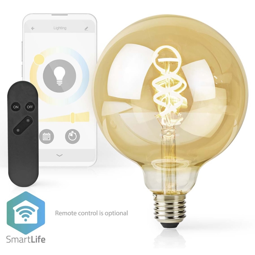 LED Stmívatelná žárovka E27/4,9W/230V Wi-Fi 1800-6500K