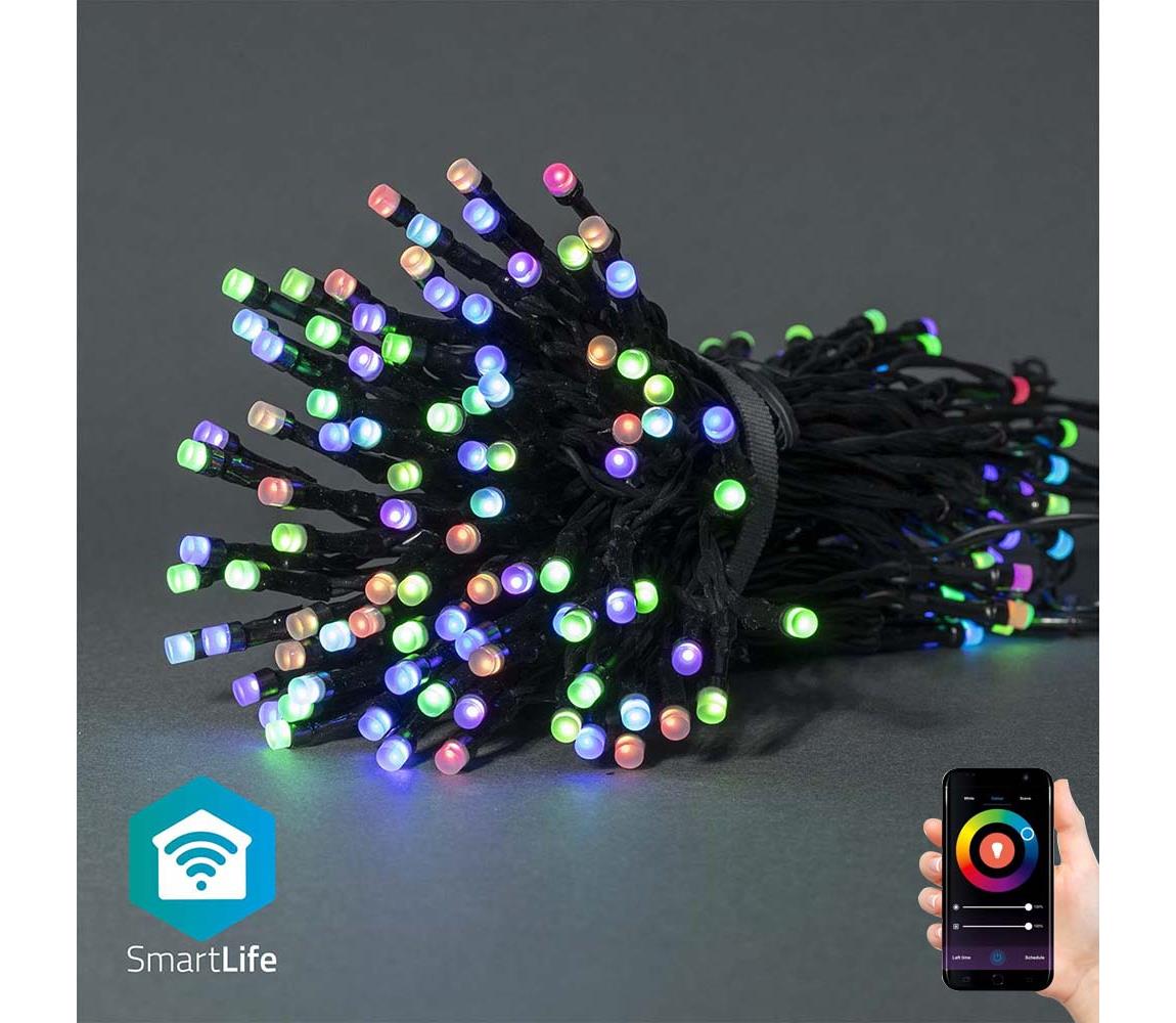 Nedis SmartLife LED Wi-Fi RGB 84 LED 10 m Android / IOS WIFILX01C84