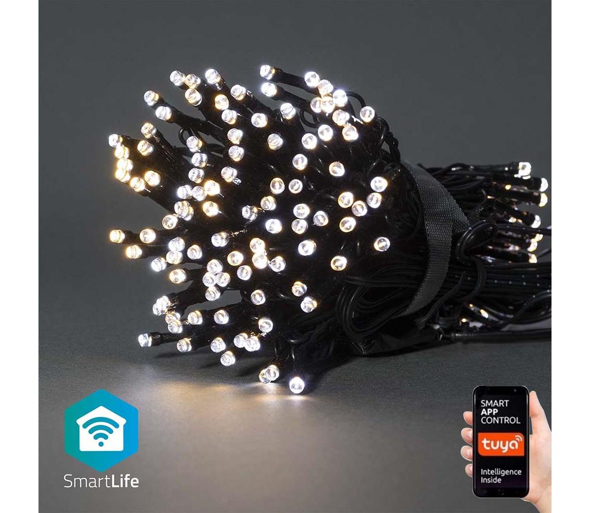 Nedis SmartLife LED Wi-Fi Teplá až studená bílá 100 LED 10 m Android / IOS WIFILX02W100
