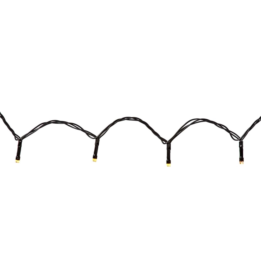 LED Venkovní vánoční závěs 200xLED/8 funkcí 5x4m IP65 Wi-Fi Tuya teplá až studená bílá