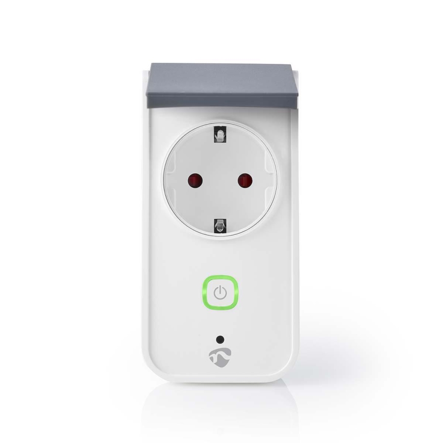 Chytrá venkovní zásuvka 3680W/230V/Typ F SCHUKO/16A Wi-Fi IP44