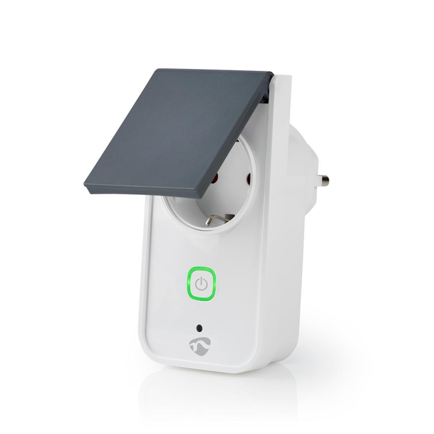 Chytrá venkovní zásuvka 3680W/230V/Typ F SCHUKO/16A Wi-Fi IP44