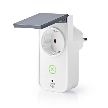 Chytrá venkovní zásuvka 3680W/230V/Typ F SCHUKO/16A Wi-Fi IP44