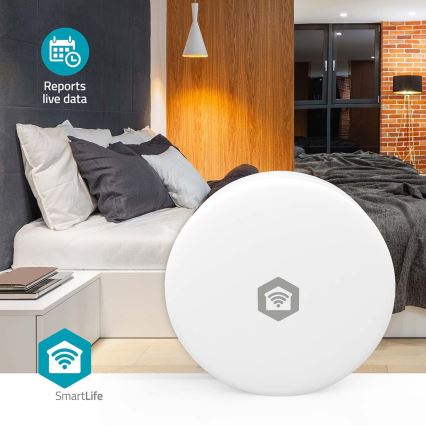 Chytrý monitor kvality ovzduší SmartLife Wi-Fi Tuya