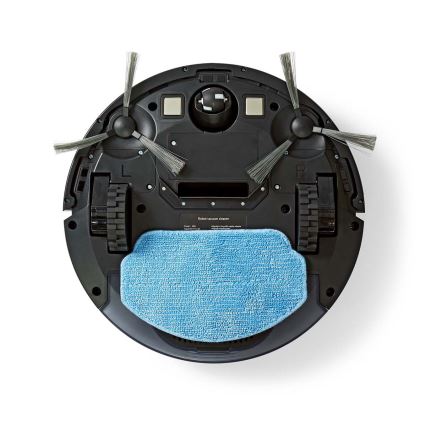 Chytrý robotický vysavač s mopem 28W/2500 mAh Wi-Fi černá + dálkové ovládání