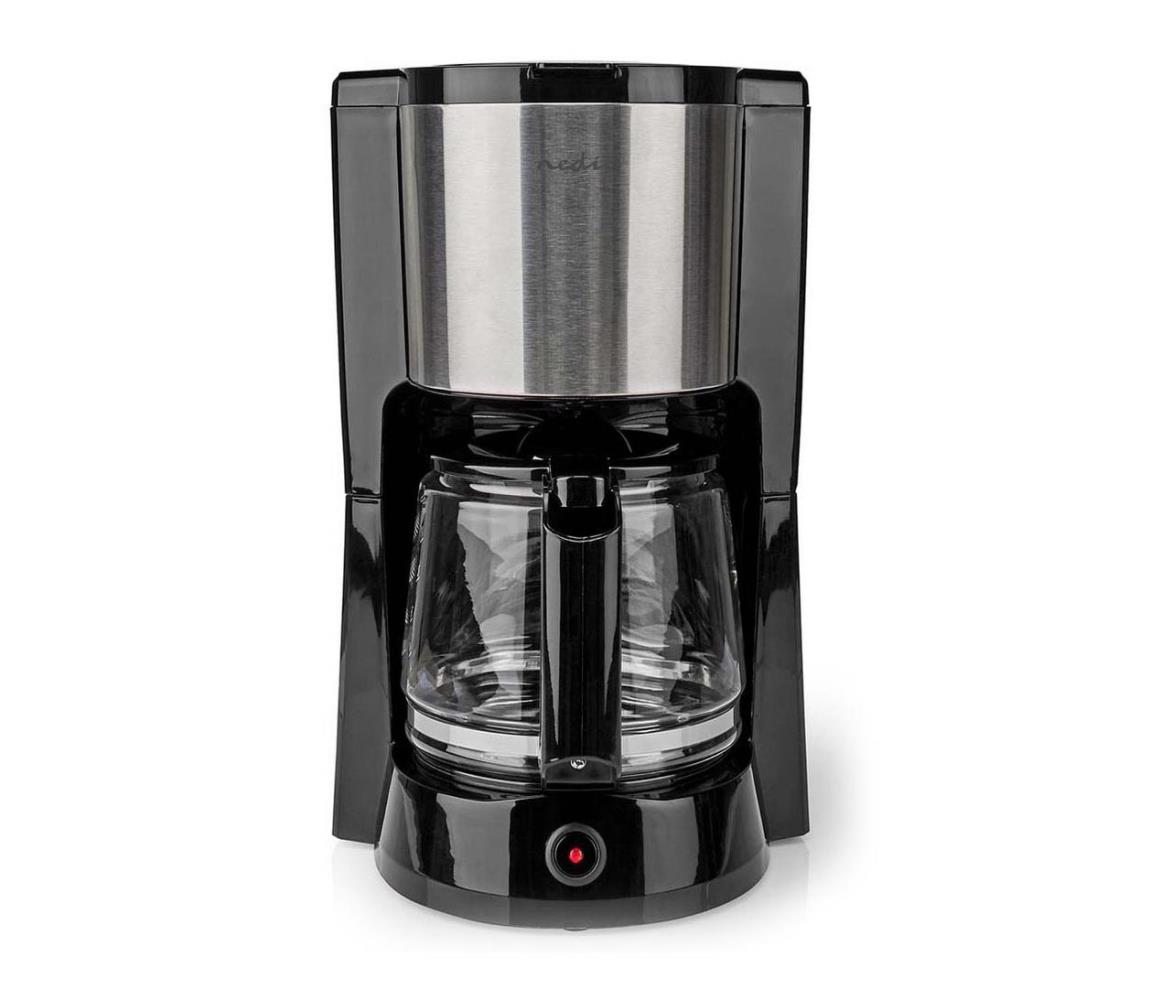 Nedis NedisKACM260EBK-Kávovar 1,25l s odkápáváním a funkcí uchování teploty 1000W/230V NE0434