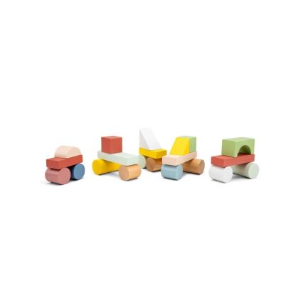 New Classic Toys - Dřevěné kostky 100 ks
