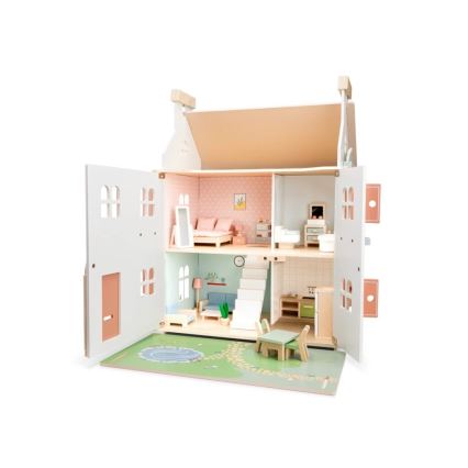 New Classic Toys - Dřevěný domeček pro panenky