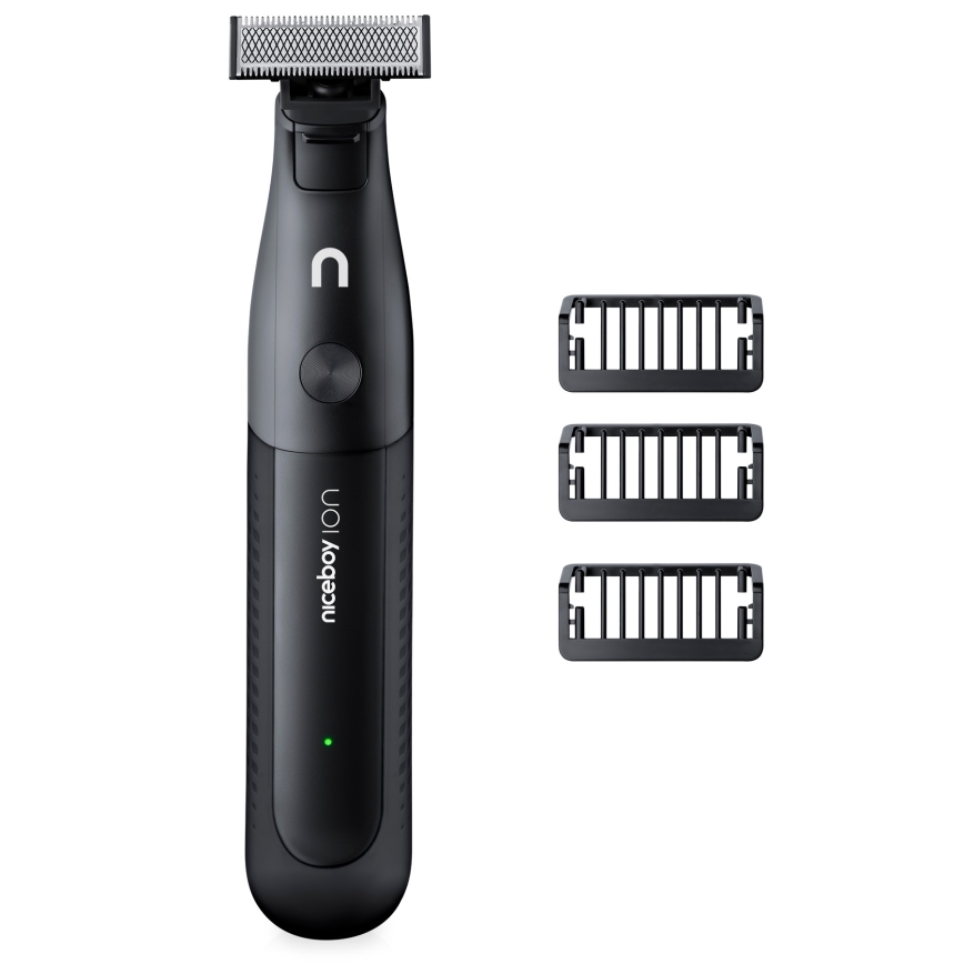 Niceboy ION AirBlade - Zastřihovač vousů 5W/5V černá