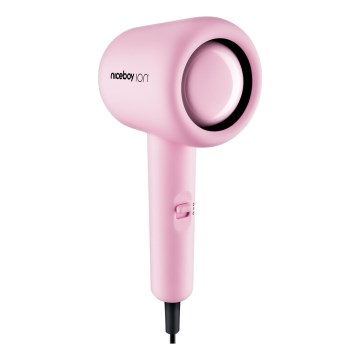 Niceboy ION AirSonic POP - Fén 1400W/230V růžová