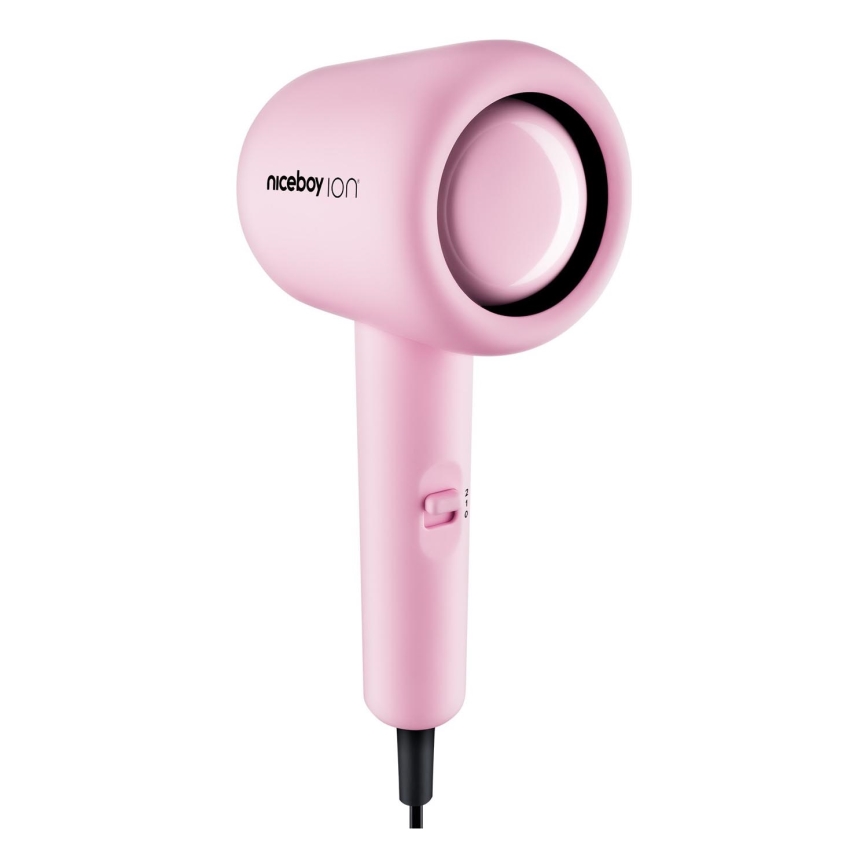 Niceboy ION AirSonic POP - Fén 1400W/230V růžová