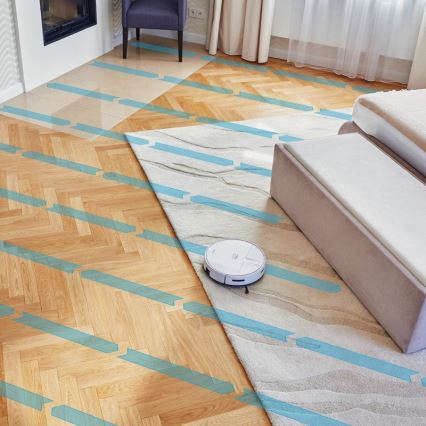 Niceboy ION Charles i4 - Chytrý robotický vysavač 2v1 4400 mAh Wi-Fi bílá + dálkové ovládání