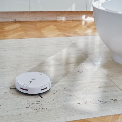 Niceboy ION Charles i4 - Chytrý robotický vysavač 2v1 4400 mAh Wi-Fi bílá + dálkové ovládání