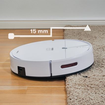 Niceboy ION Charles i4 - Chytrý robotický vysavač 2v1 4400 mAh Wi-Fi bílá + dálkové ovládání