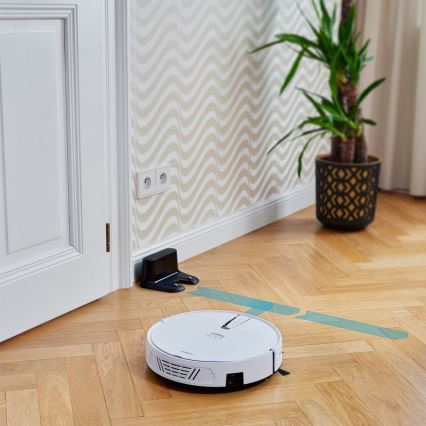 Niceboy ION Charles i4 - Chytrý robotický vysavač 2v1 4400 mAh Wi-Fi bílá + dálkové ovládání