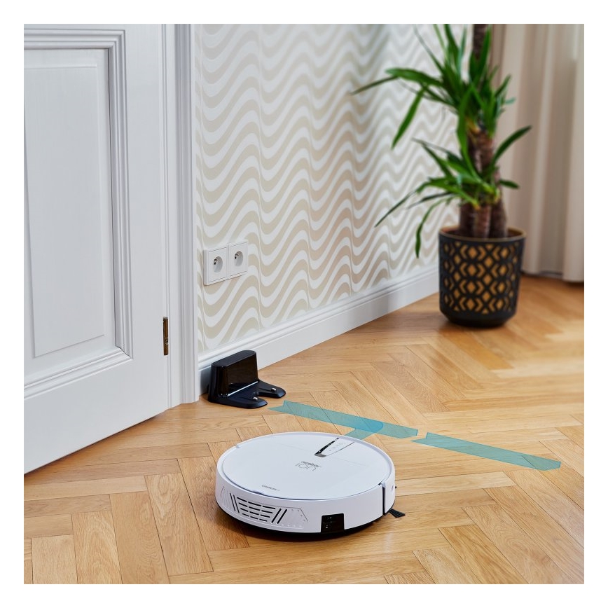 Niceboy ION Charles i4 - Chytrý robotický vysavač 2v1 4400 mAh Wi-Fi bílá + dálkové ovládání