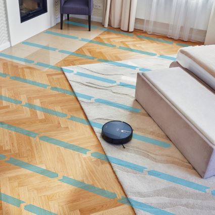 Niceboy ION Charles i4 - Chytrý robotický vysavač 2v1 4400 mAh Wi-Fi černá + dálkové ovládání