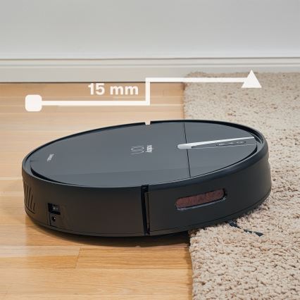 Niceboy ION Charles i4 - Chytrý robotický vysavač 2v1 4400 mAh Wi-Fi černá + dálkové ovládání