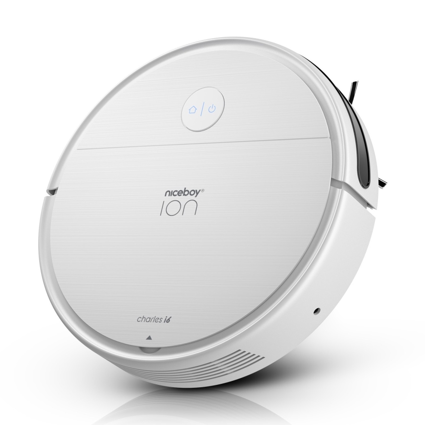 Niceboy ION Charles i6 - Chytrý robotický vysavač 2v1 2600 mAh Wi-Fi bílá