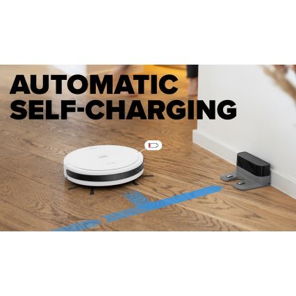 Niceboy ION Charles i6 - Chytrý robotický vysavač 2v1 2600 mAh Wi-Fi bílá