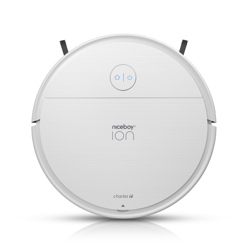 Niceboy ION Charles i6 - Chytrý robotický vysavač 2v1 2600 mAh Wi-Fi bílá