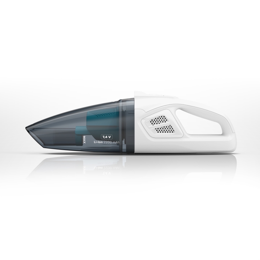Niceboy ION Hurricane R1 - Nabíjecí ruční vysavač 50W/2200 mAh bílá/modrá