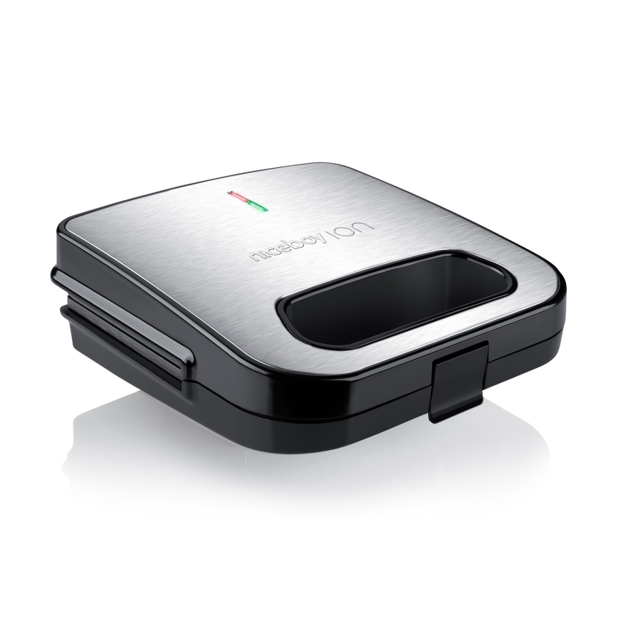 Niceboy ION Snacker S1 - Toustovač 750W/230V matný chrom/černá