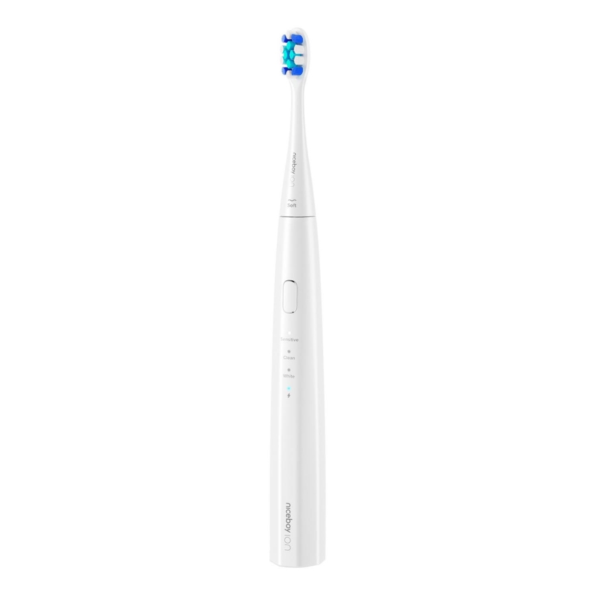 Niceboy ION Sonic Lite - Sonický zubní kartáček IPX7 bílá