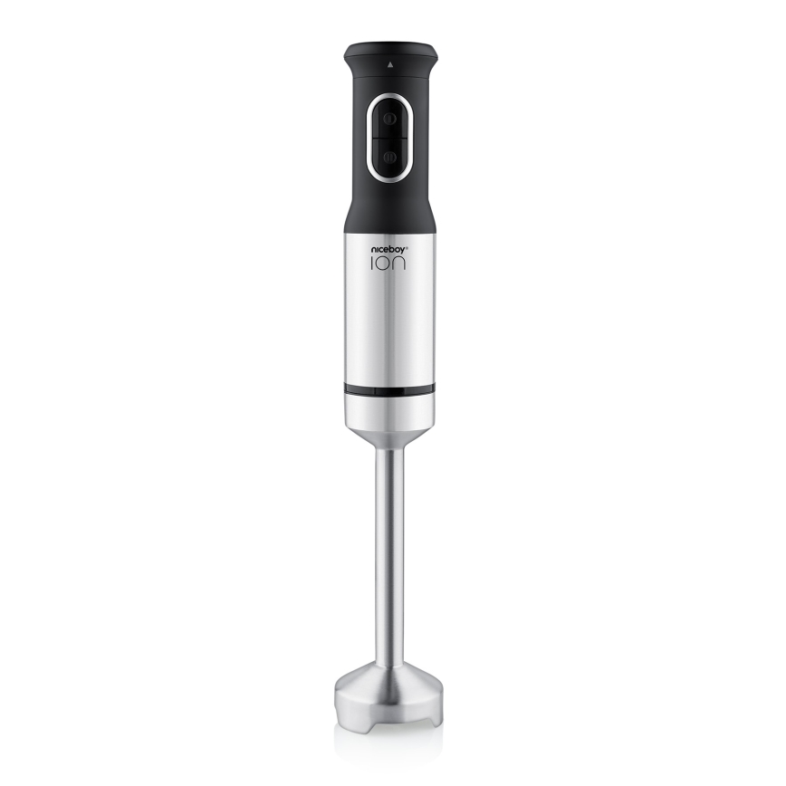 Niceboy ION Twister T2 - Tyčový mixér 1200W/230V nerez/černá