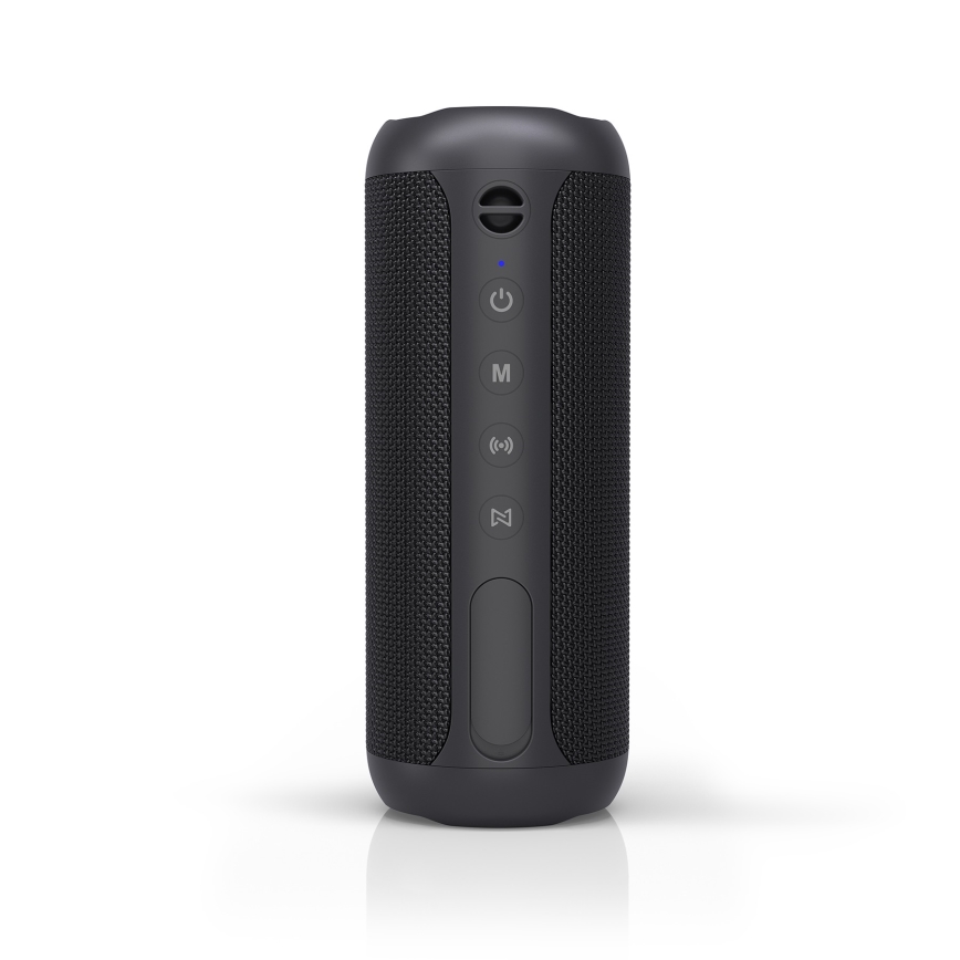 Niceboy Polaris - LED Bezdrátový reproduktor s mikrofonem 30W/4000 mAh IPX7 černá