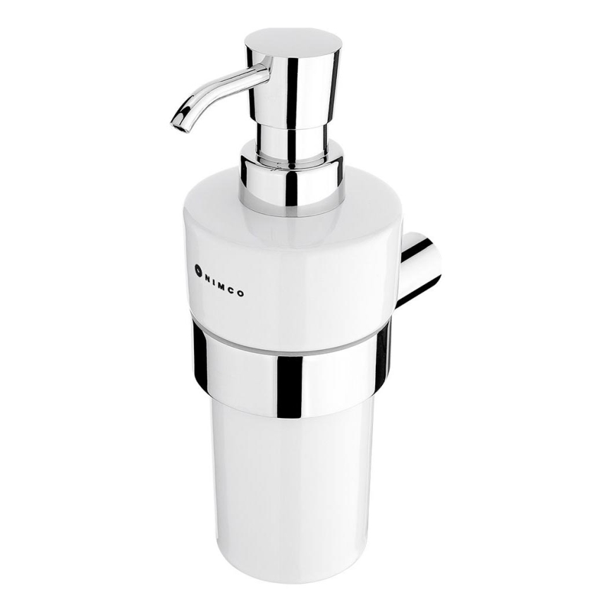 NIMCO BR 11031KN-26 - Nástěnný dávkovač mýdla BORMO 300 ml bílá/lesklý chrom