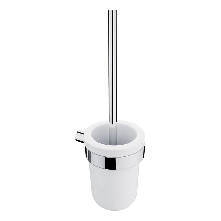 NIMCO BR 11094KU-26 - Nástěnná WC štětka BORMO bílá/lesklý chrom