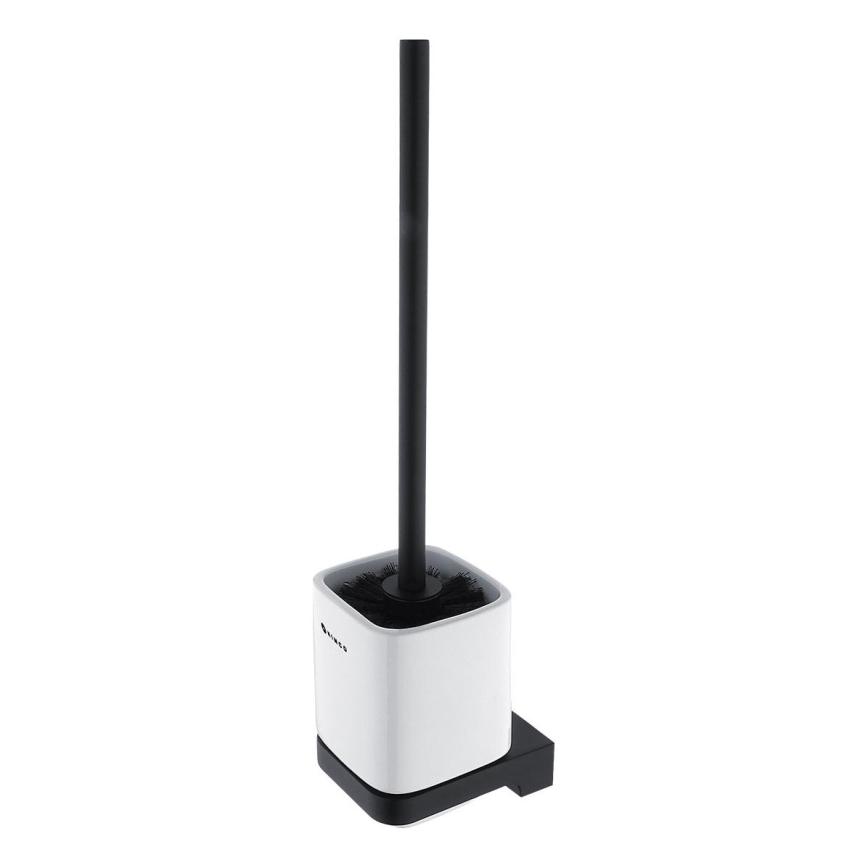 NIMCO MAC 29094KN-90 - Nástěnná WC štětka MAYA bílá/matná černá