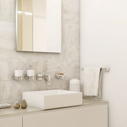 NIMCO NK 30035-26 - Nástěnný věšák na ručníky NIKAU 39 cm lesklý chrom