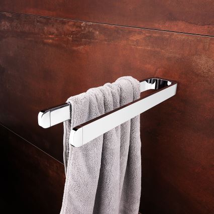 NIMCO NK 30098-26 - Nástěnný věšák na ručníky NIKAU 39 cm lesklý chrom