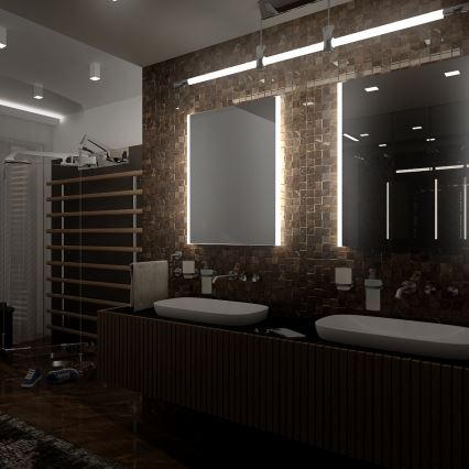 NIMCO ZP 11000 - LED Koupelnové podsvícené zrcadlo LED/18W/230V 6500K 60x40 cm IP44