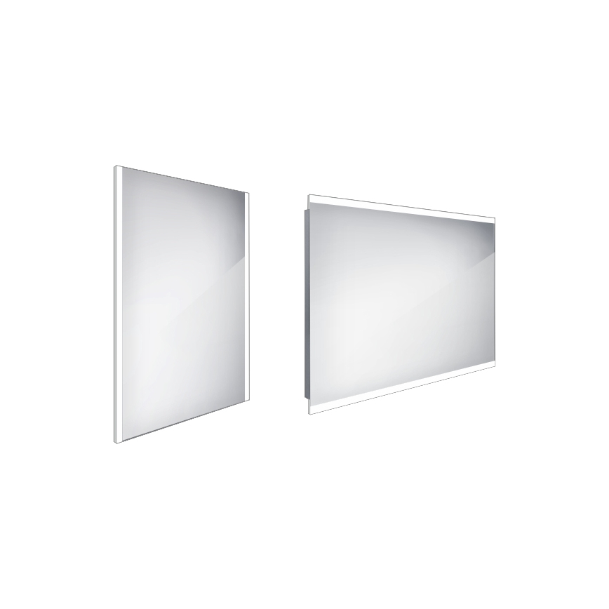 NIMCO ZP 11002 - LED Koupelnové podsvícené zrcadlo LED/24W/230V 6500K 80x60 cm IP44
