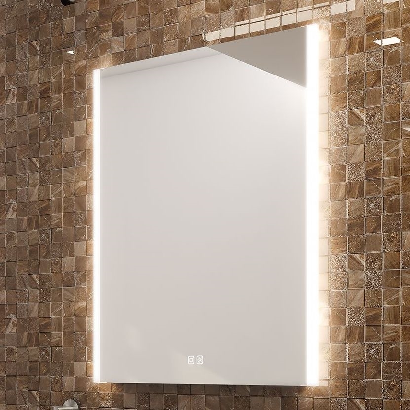 NIMCO ZP 11002VX - LED Stmívatelné koupelnové podsvícené zrcadlo LED/24W/230V 3000-6500K 80x60 cm IP44