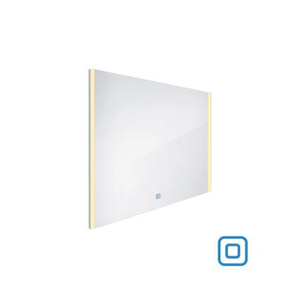 NIMCO ZP 11003V - LED Stmívatelné koupelnové podsvícené zrcadlo LED/21W/230V 3000-6500K 70x80 cm IP44