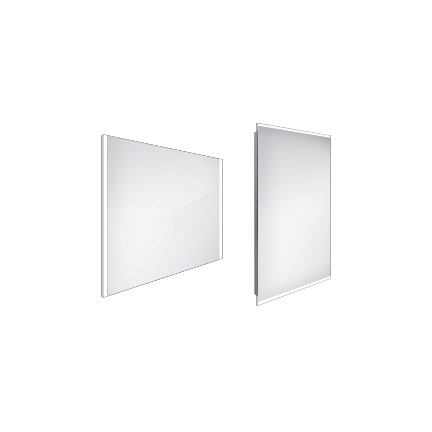 NIMCO ZP 11019 - LED Koupelnové podsvícené zrcadlo LED/21W/230V 6500K 70x90 cm IP44