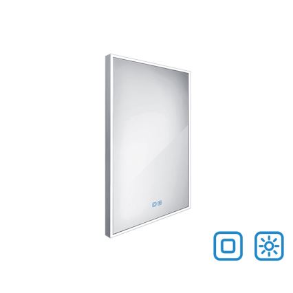 NIMCO ZP 13001VX - LED Stmívatelné koupelnové podsvícené zrcadlo LED/35W/230V 3000-6500K 70x50 cm IP44