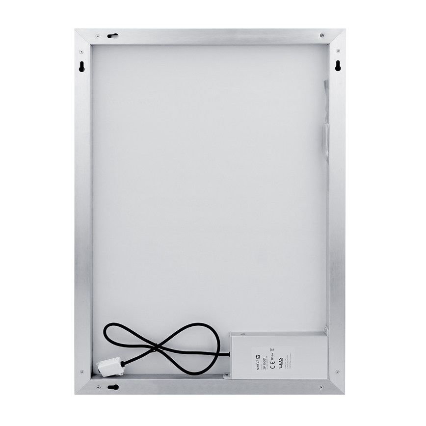 NIMCO ZP 13001VX - LED Stmívatelné koupelnové podsvícené zrcadlo LED/35W/230V 3000-6500K 70x50 cm IP44