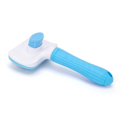 Nobleza - Kartáč pro psy a kočky modrá 10,5 cm