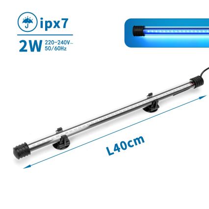 Nobleza - LED Osvětlení akvária LED/2W/230V IPX7 40 cm