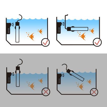 Nobleza - Ohřívač akvária 50W nerez