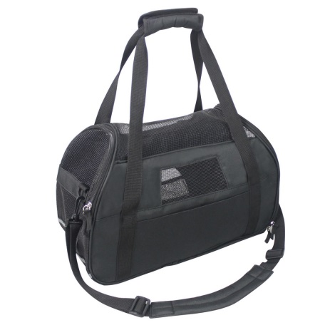 Nobleza - Přepravní taška pro mazlíčky 43 cm černá