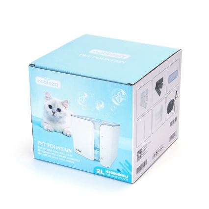 Nobleza - Vodní fontána pro kočky 2l USB