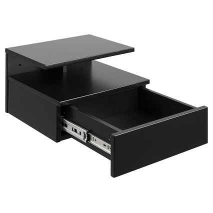 Noční stolek AVA 35x32 cm černá